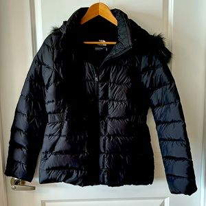Women’s North Face Insulated Jacket with hood - Medium